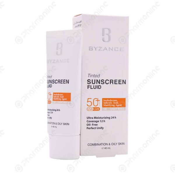 فلوئید ضد آفتاب رنگی SPF50