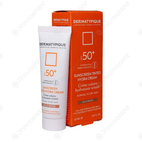 کرم ضد آفتاب درماتیپیک مدل هیدرا SPF50 مناسب پوست خشک