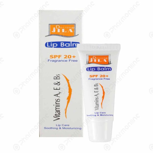 کرم ترک لب دکتر ژیلا بدون اسانس SPF20