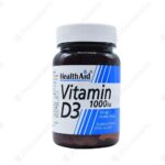 قرص ویتامین D3 1000 واحد هلث اید