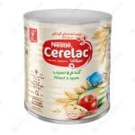 سرلاک گندم و سیب به همراه شیر نستله 400 گرمی