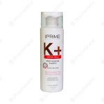شامپو فاقد سولفات موهای کراتینه شده پرایم مدل +K