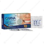 قرص تمیز کننده دندان مصنوعی کارنا 10 عددی