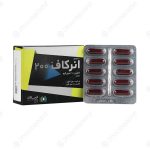 کپسول انرکاف الحاوی حاوی 200 میلی‌گرم کافئین