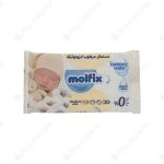 دستمال مرطوب کودک ایزوتونیک پوست حساس مولفیکس 20 عددی