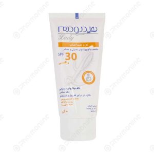 کرم ضد آفتاب لیدی هیدرودرم SPF30