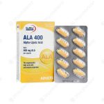 کپسول آ ال آ 400 میلی‌گرم آلفا لیپوئیک اسید یوروویتال