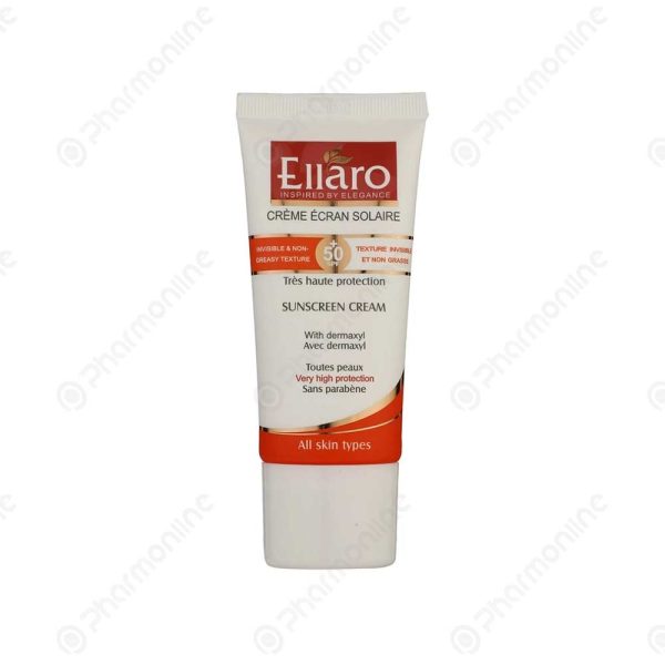 کرم ضد آفتاب بی رنگ الارو SPF50