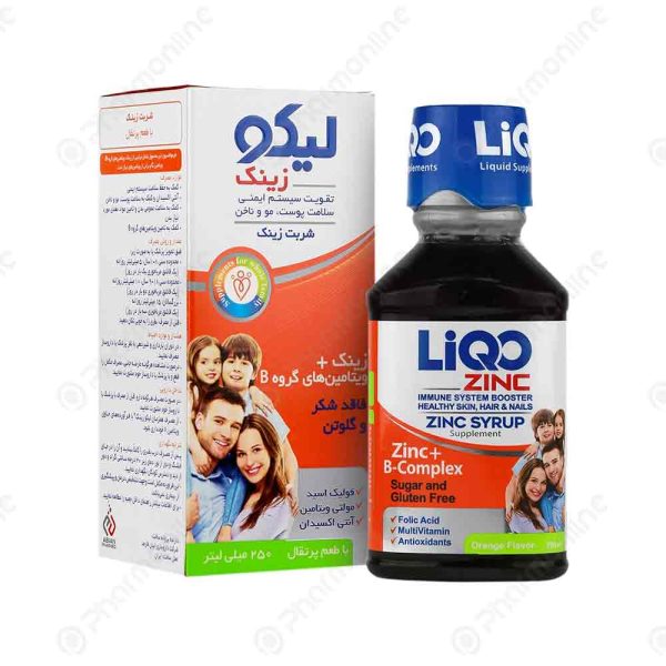 شربت لیکو زینک ابیان فارمد