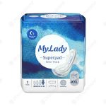 نوار بهداشتی سوپر پد نیمه ضخیم شب مای لیدی خیلی خیلی بزرگ
