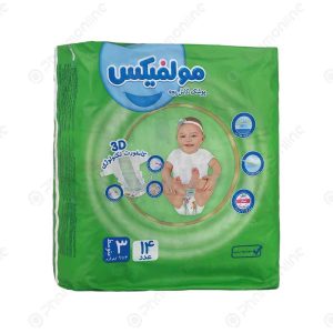 پوشک کامل بچه مولفیکس سایز 3 با تکنولوژی 3 بعدی