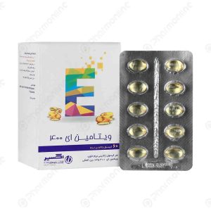 سافت ژل ویتامین E اکسیر 400 واحدی