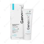 کرم ضد آفتاب پوست خشک سانوژن ژنوبایوتیک SPF50 بژ روشن
