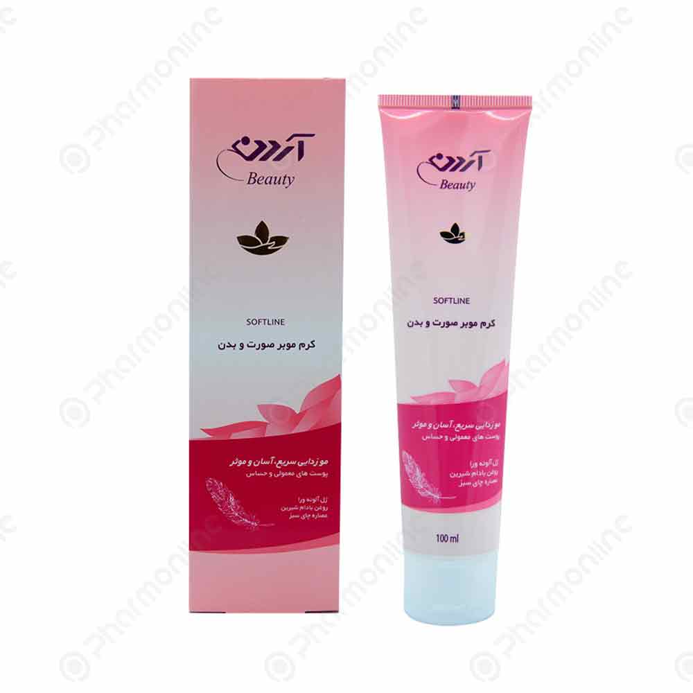 کرم موبر صورت و بدن آردن
