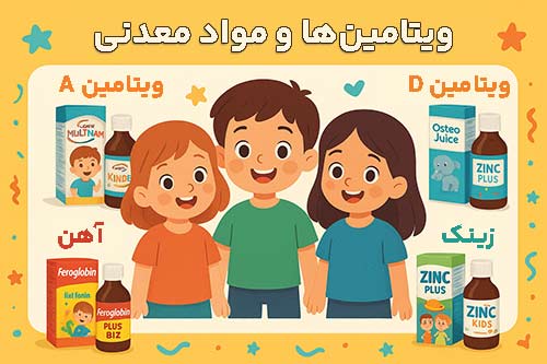 ویتامینها و مواد معدنی