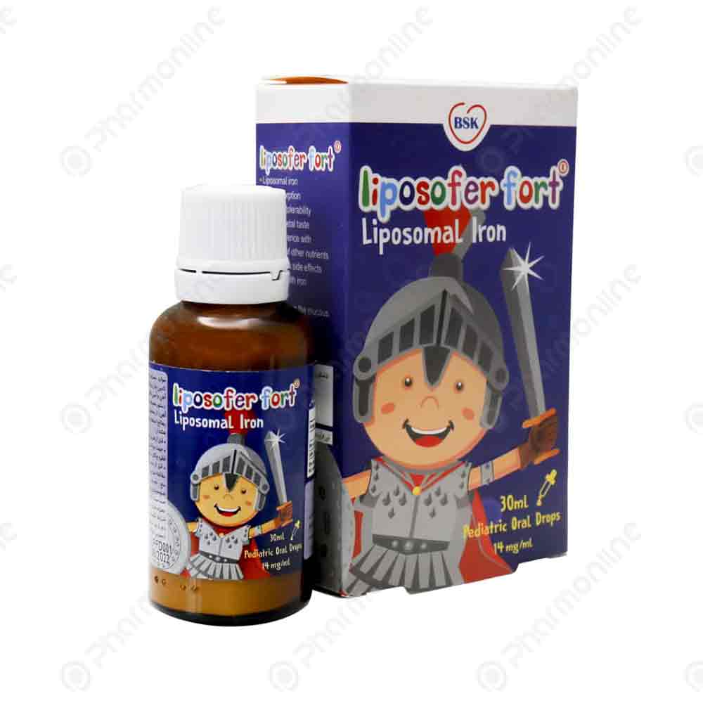 قطره آهن لیپوزوفر فورت بی اس کی