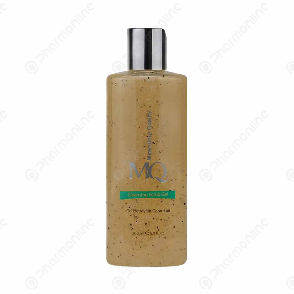 ژل اسکراب پاک کننده و کنترل کننده چربی پوست ام کیو