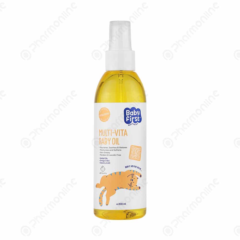 روغن بچه ویتامینه بیبی فرست