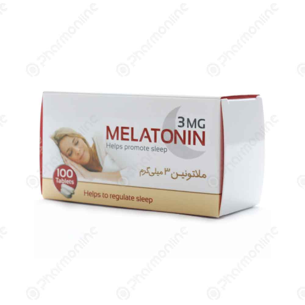 قرص ملاتونین 3 میلی‌گرم اکسیر آفرین آریا