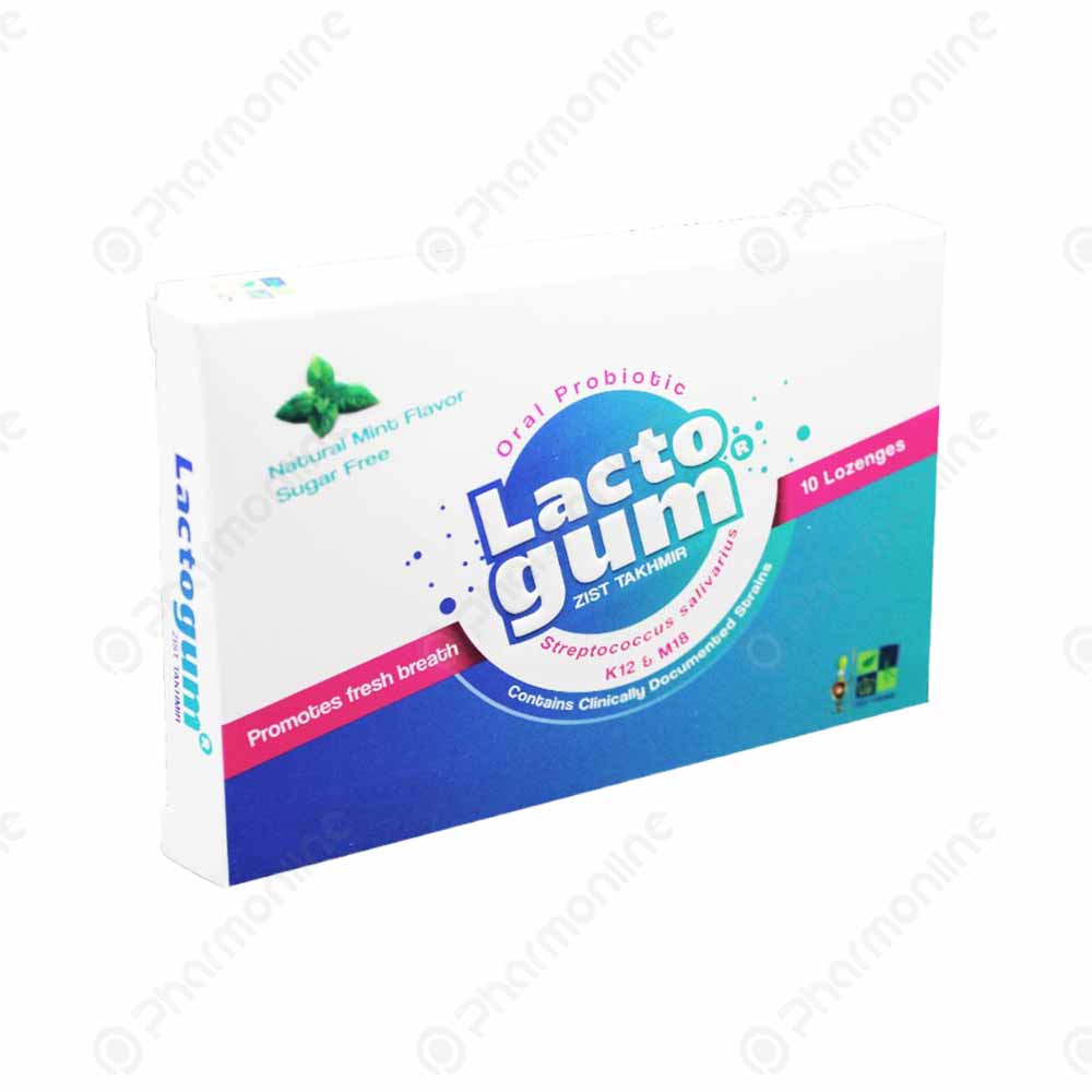قرص لاکتوگام برای بوی بد دهان