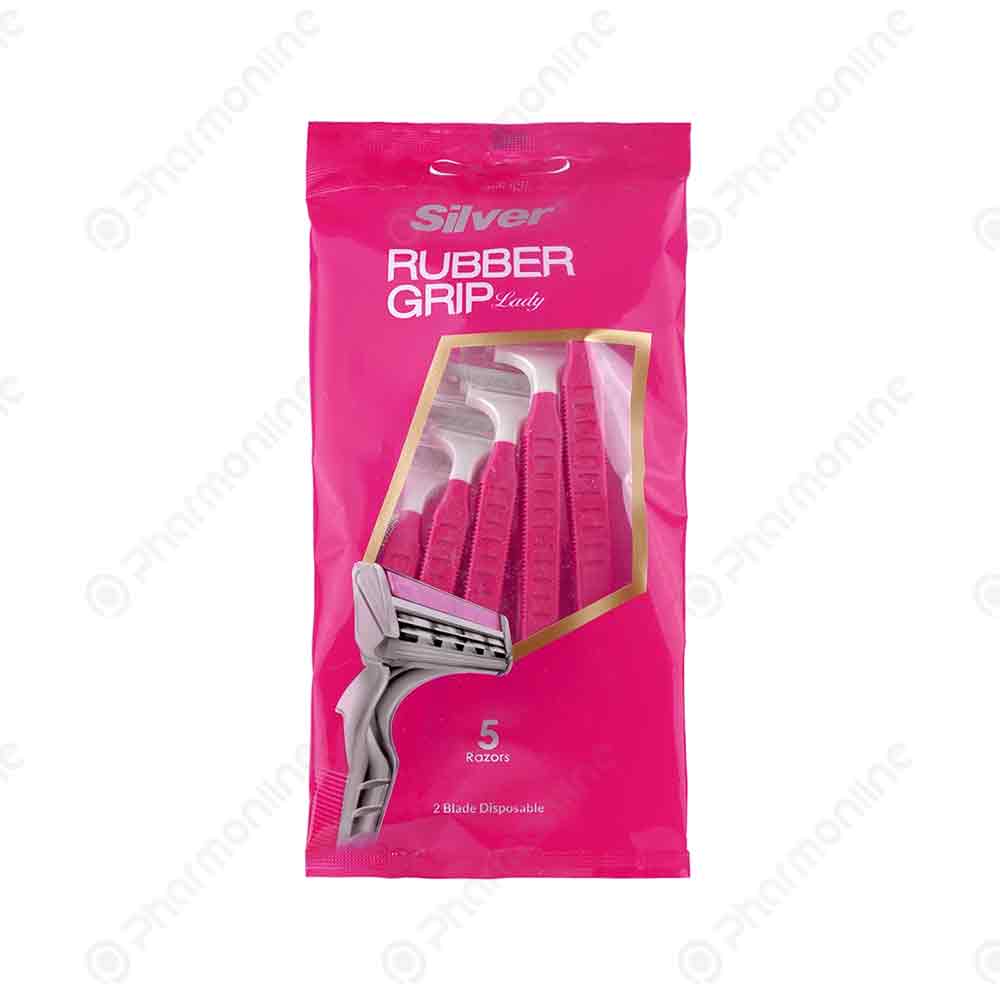 خودتراش 2 لبه بانوان سیلور مدل رابر گریپ