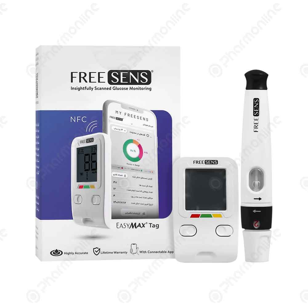 دستگاه تست قند خون فری سنس