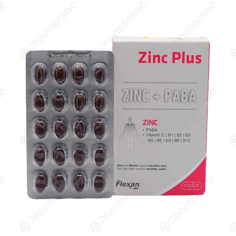 کپسول زینک پلاس فلکسان
