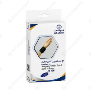 مچ بند قابل تنظیم نئوپرن طب و صنعت کد 34100