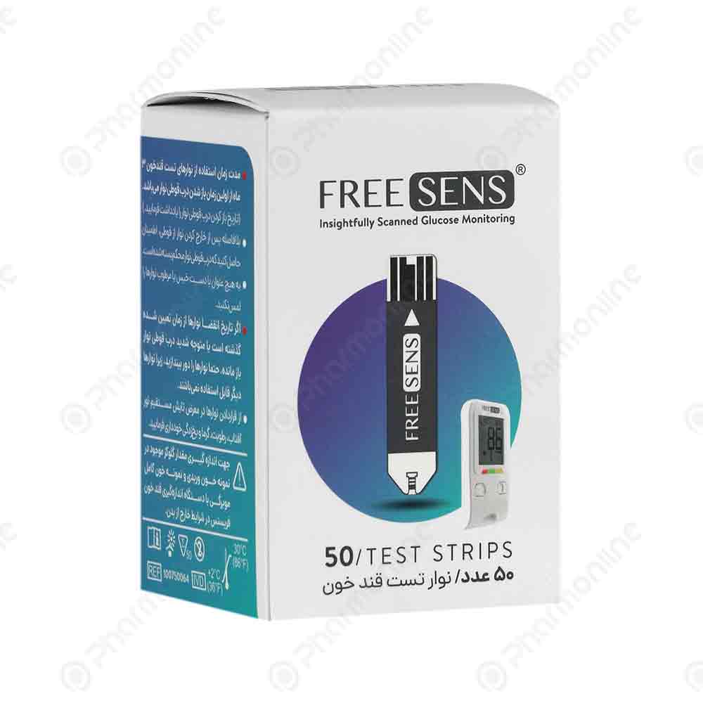 نوار تست قند خون فری سنس