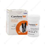 نوار تست قند خون کرسنس مدل Caresens N