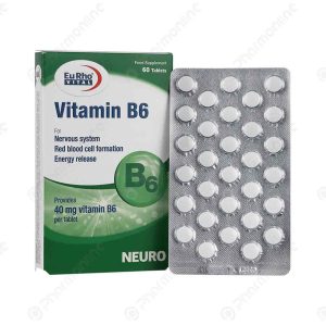 ویتامین B6 یوروویتال 60 عددی