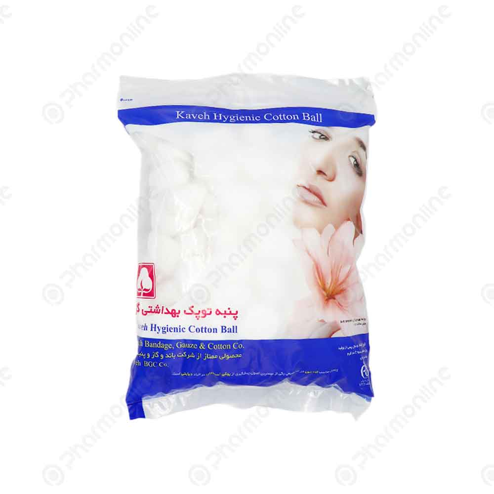 پنبه توپک آرایشی سفید